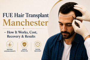 FUE Hair Transplant Manchester: How It Works, Cost, Recovery & Results